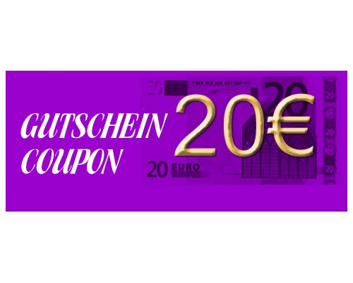 Geschenkgutschein 20 Euro - zum Schließen ins Bild klicken